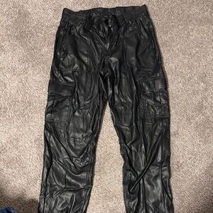 American Eagle Outfitters Black Cargo Pants